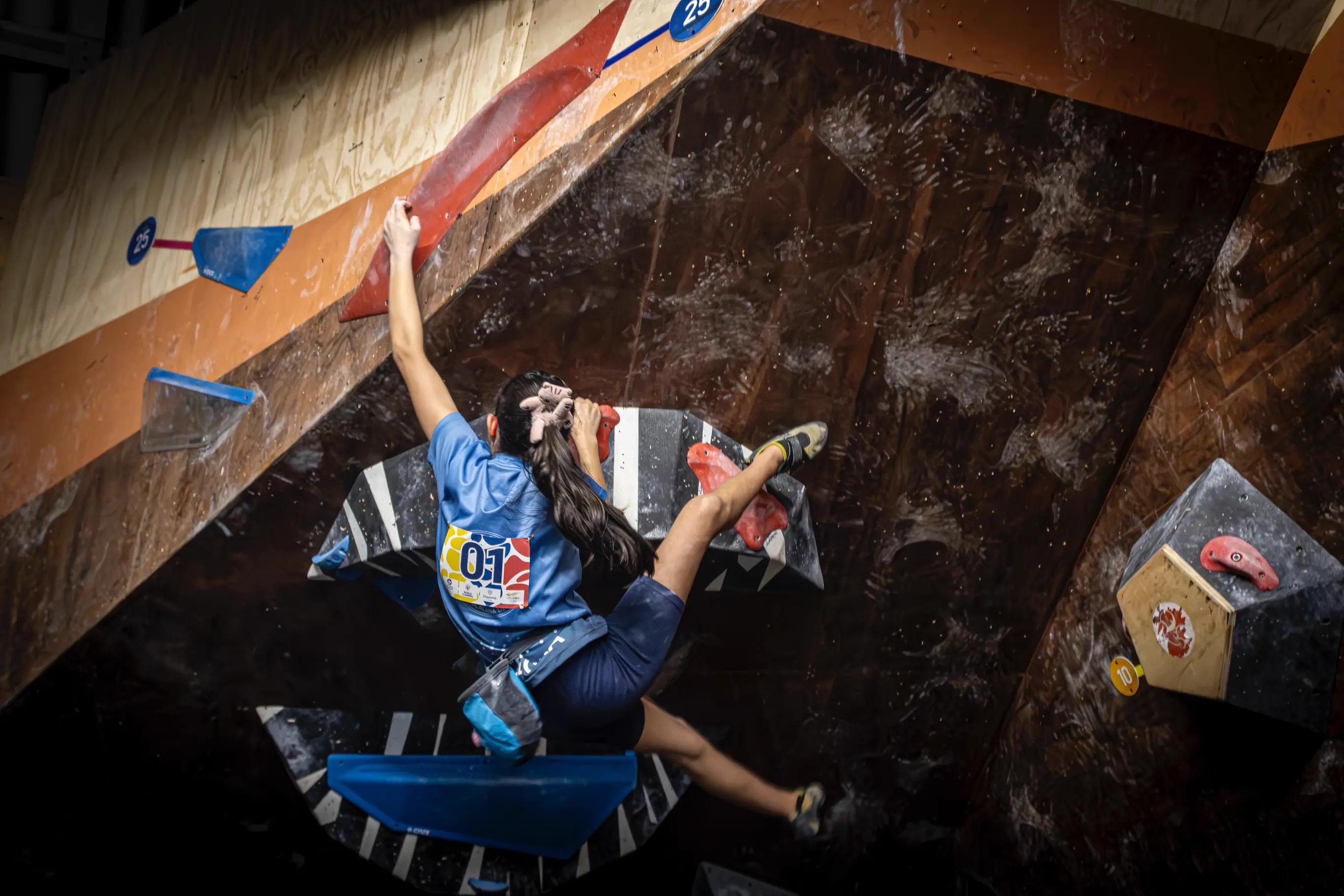 Allegra Hurtado en competencia